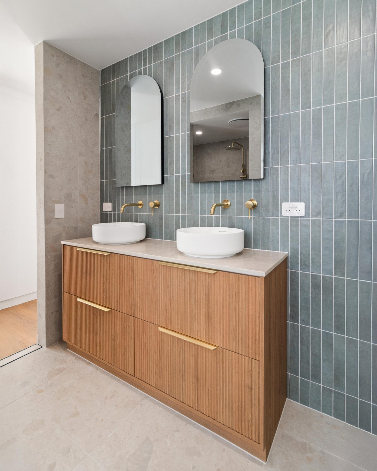 Bathroom renovation by Independent Building Group on the Sunshine Coast