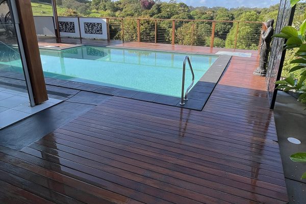 Woombye Pool Deck - Before