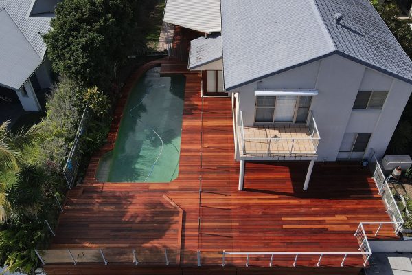 Maroochydore Pool Deck Project Aerial View by IBG